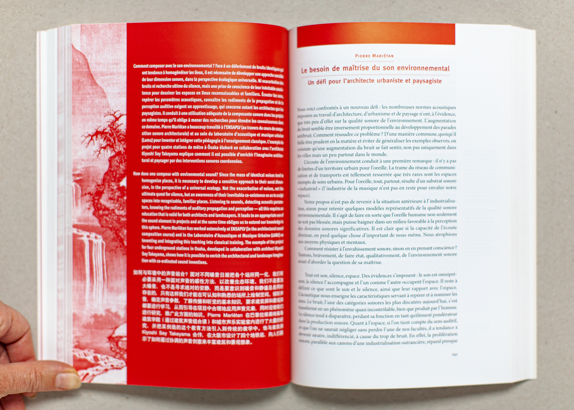 De l’enseignement du paysage en architecture - Éditions de la Villette